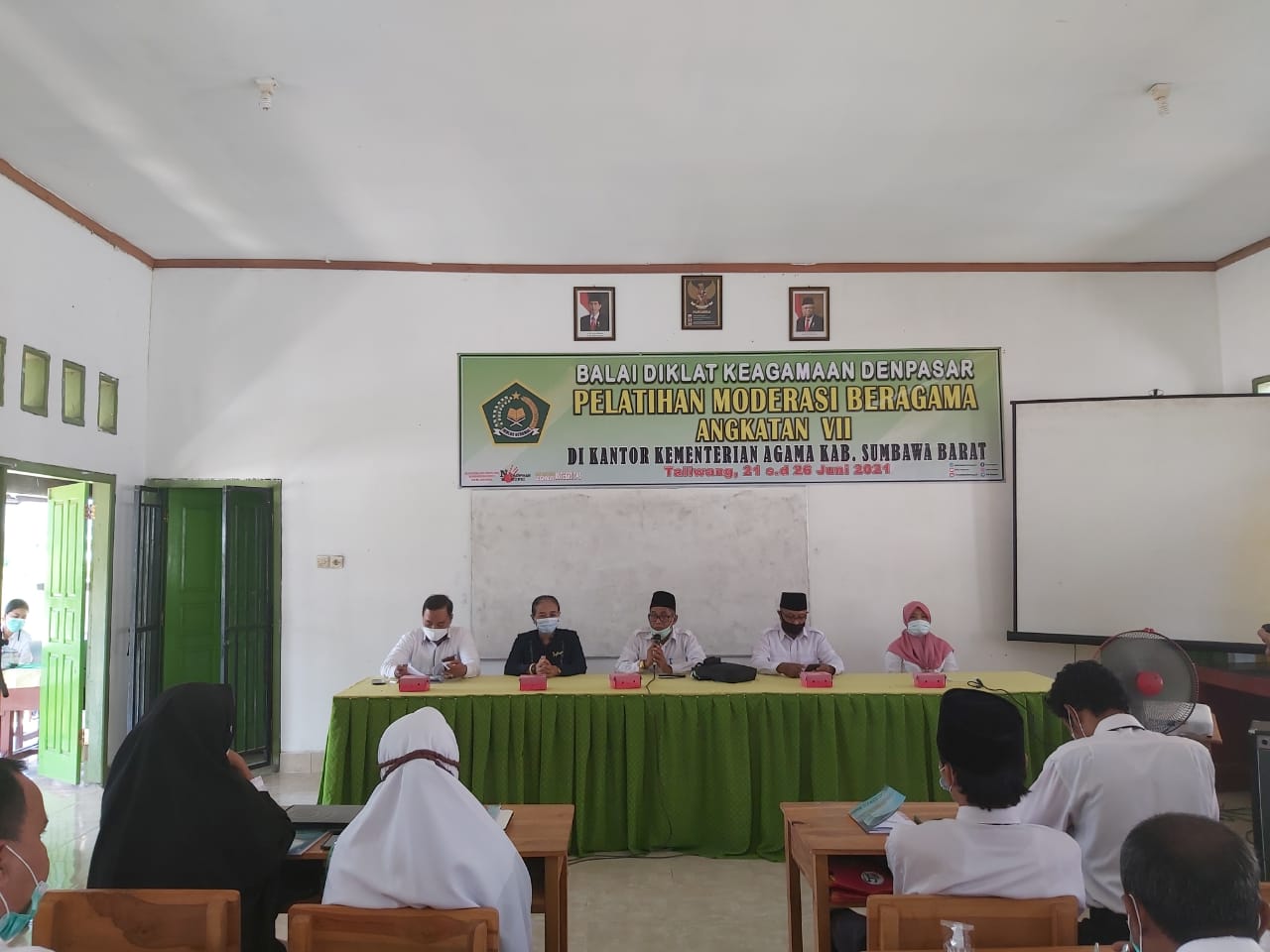 Pelatihan Moderasi Beragama Angkatan VII Kementerian Agama Kabupaten Sumbawa Barat